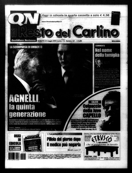 Il Resto del Carlino : giornale dell'Emilia